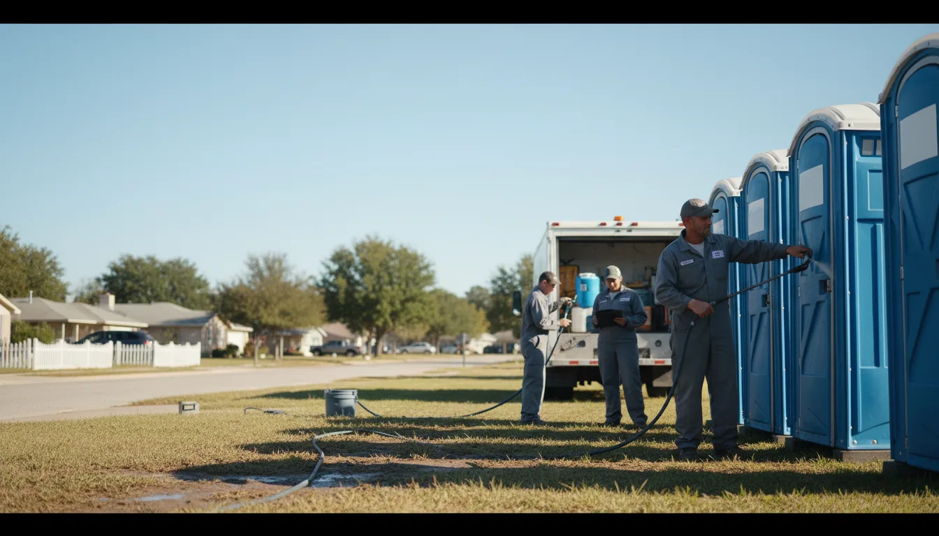 Long-Term Portable Toilet Rental in Arapaho, OK near me